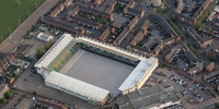 Evergreen covers in place at Franklins Gardens - home of Northampton Saints