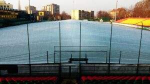 Lithuanian Football Club's macleod pitch cover