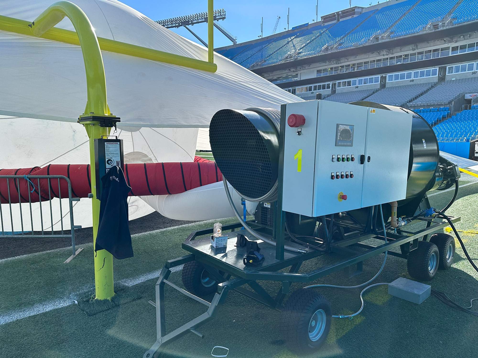 CENTRAL INFLATABLE TUBE: SUPPORT TUBE