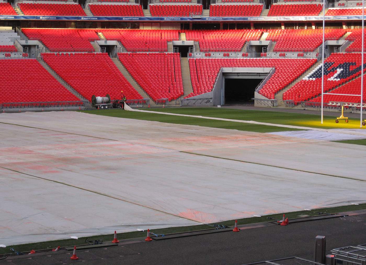 Wembley Pitch Nears Completion