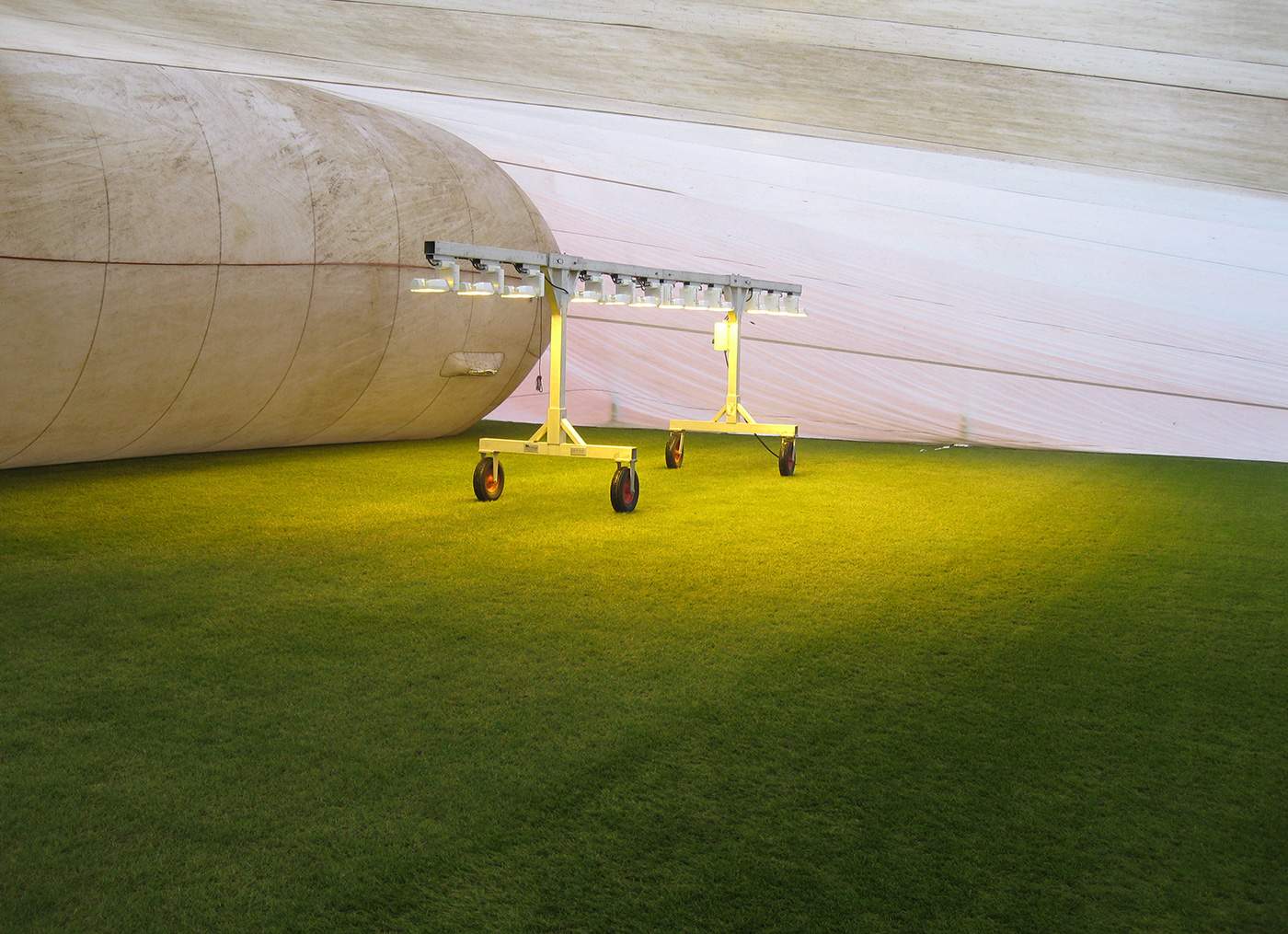 Heat Lamps On @ Wembley
