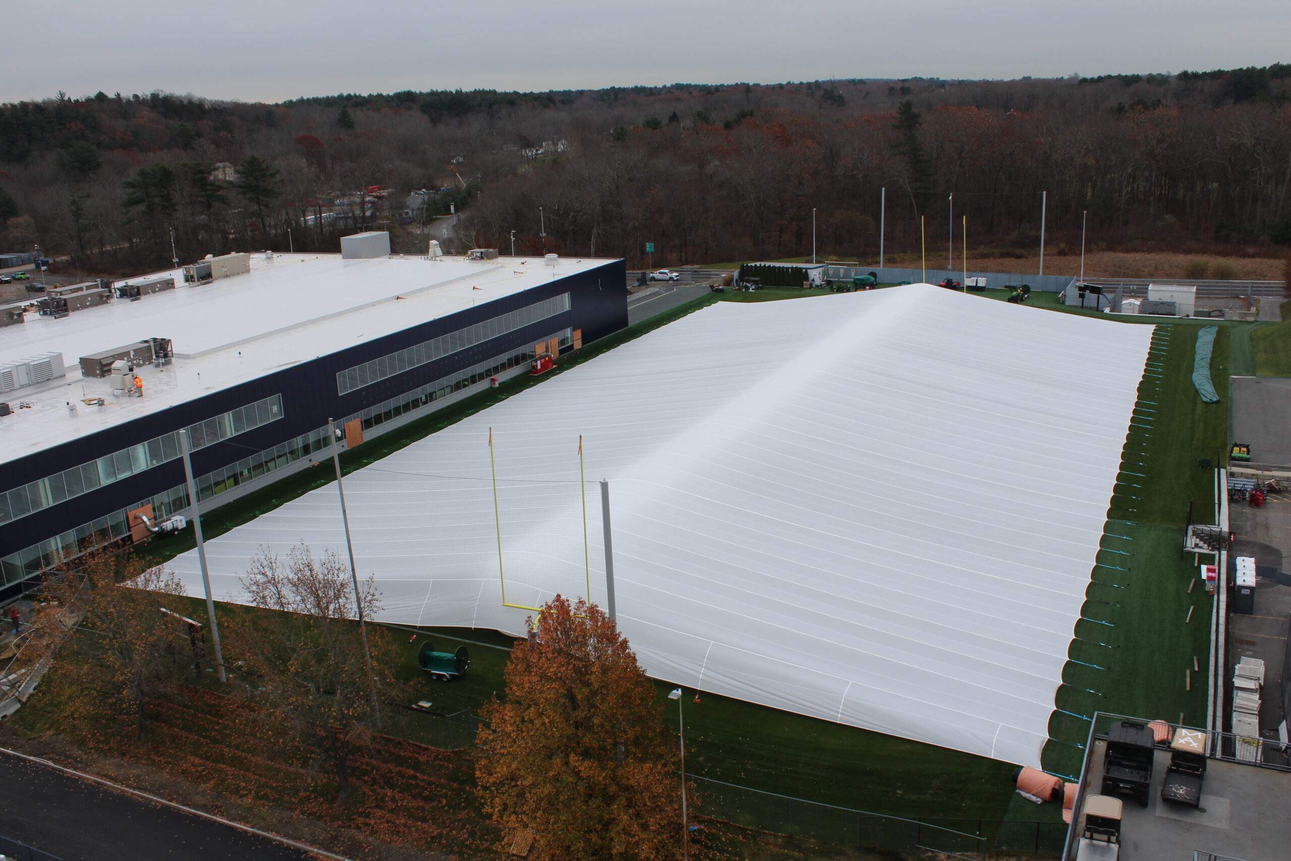 New England Patriots take delivery of their Macleod Cover System